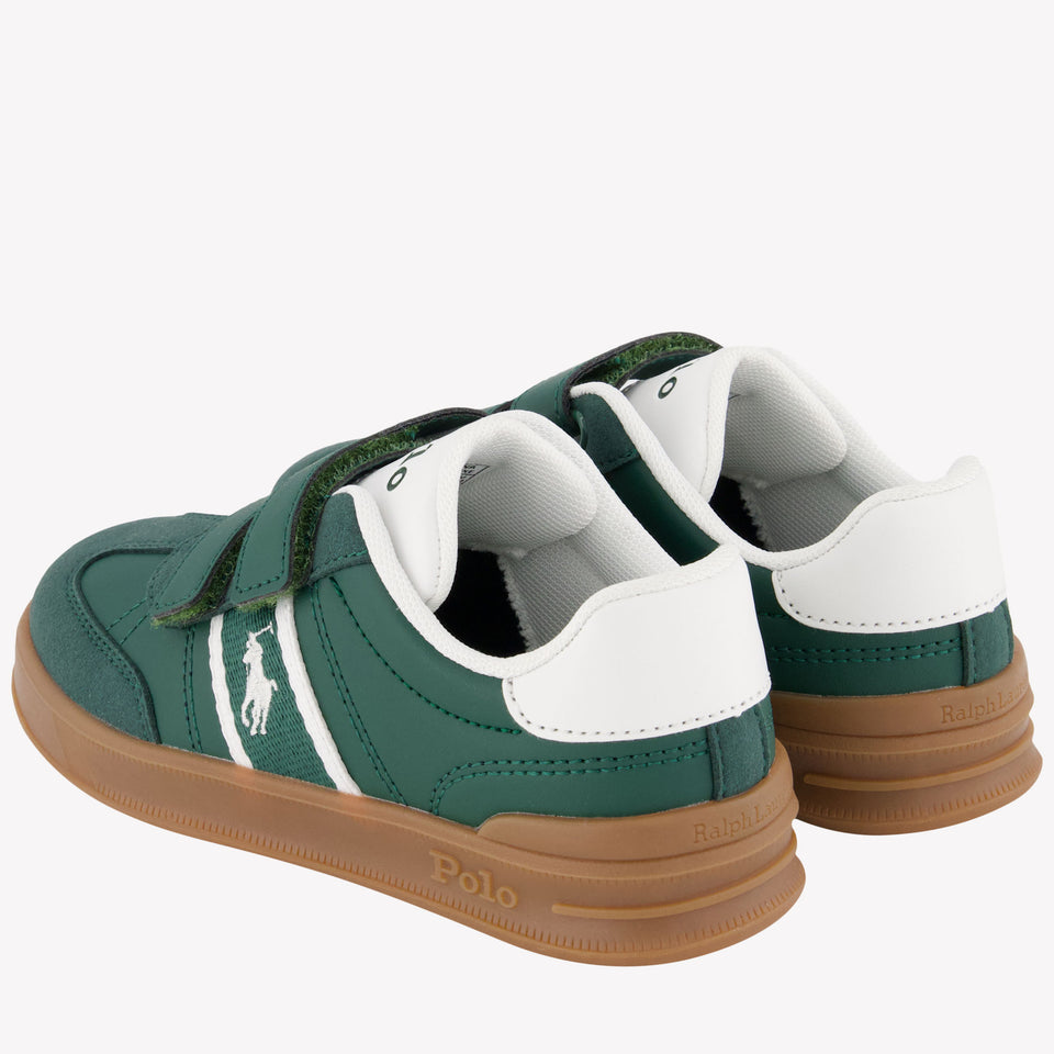 Ralph Lauren Heritage Court Boys Sneakers Green