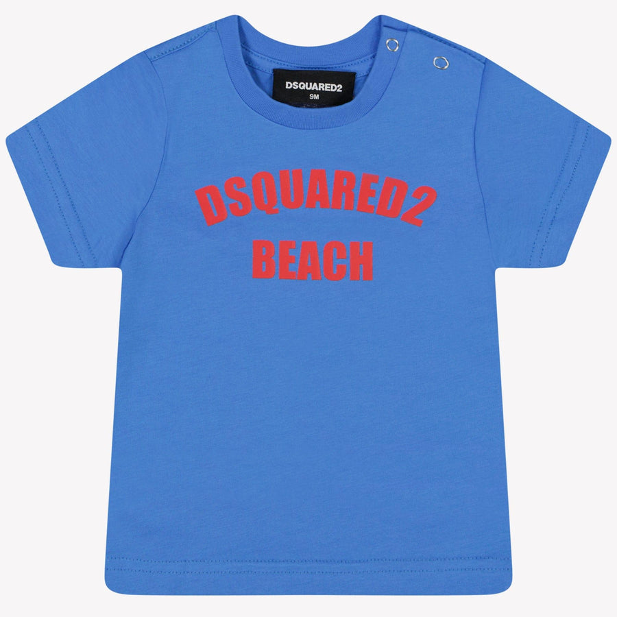 Dsquared2 Baby Boys T-Shirt Light Blue