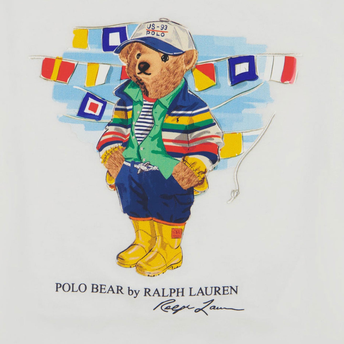 Ralph Lauren Baby boys t-shirt in White