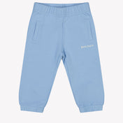 Palm Angels Baby Boys Trousers in Light Blue