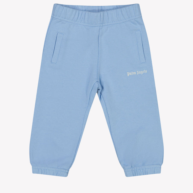 Palm Angels Baby boys pants in Light Blue