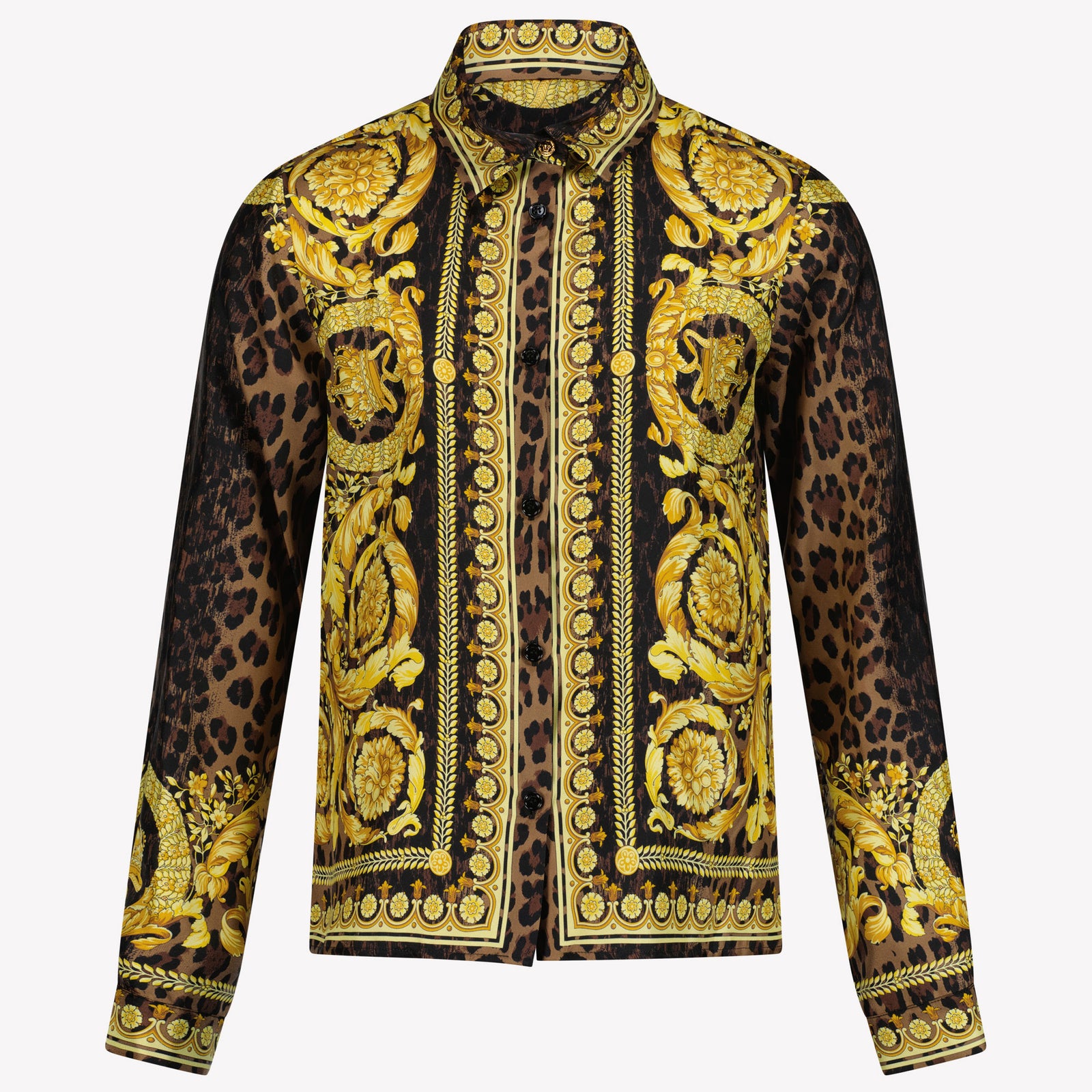 Versace Girls Blouse Brown