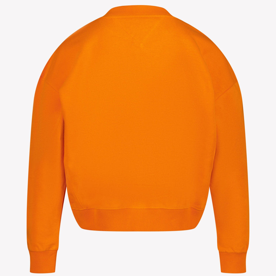 Tommy Hilfiger Meisjes Trui Oranje