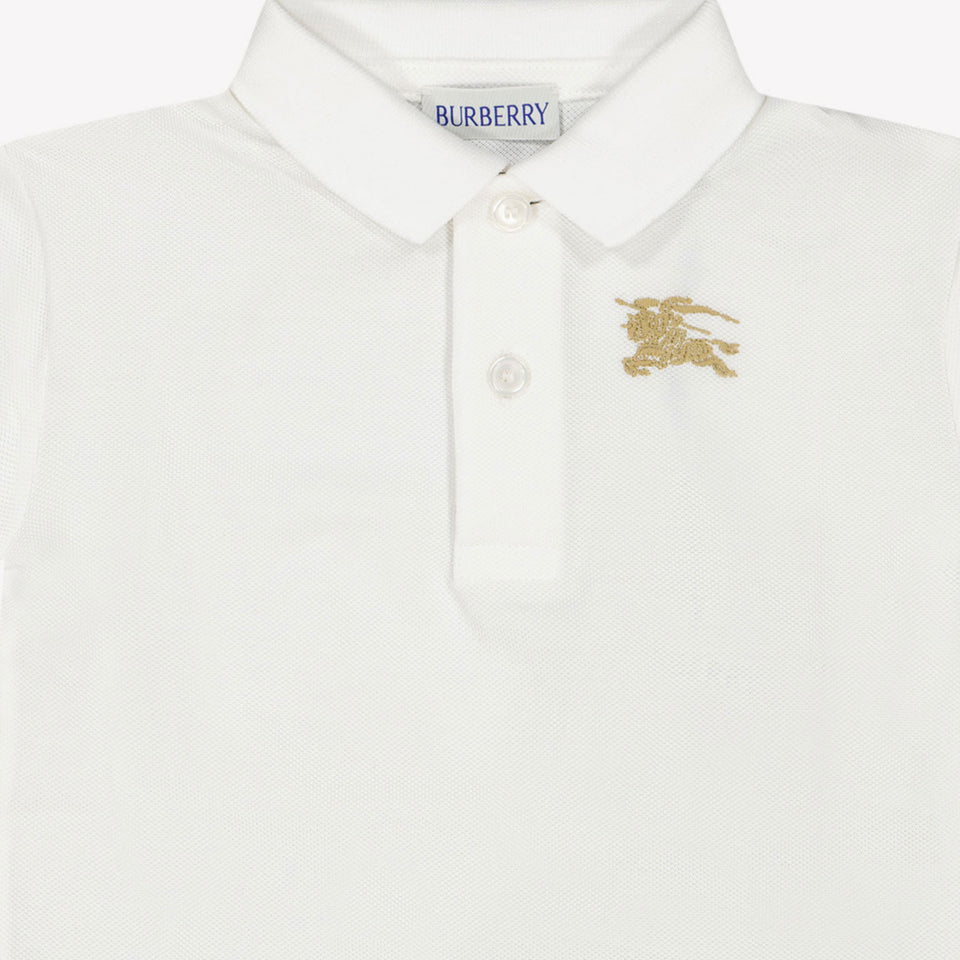 Burberry Johane Baby Boys Polo in White