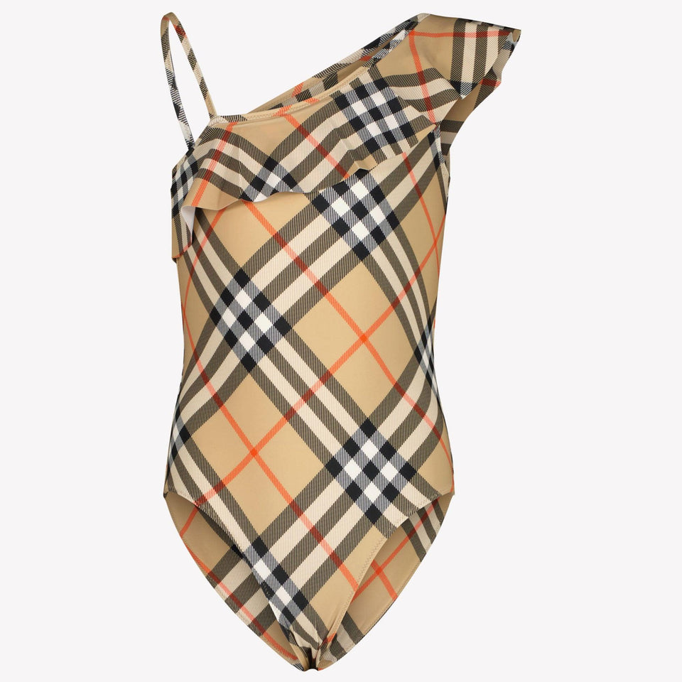 Burberry Fern Kids Girls Swimwear  Beige