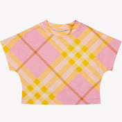 Burberry 女の赤ちゃんTシャツピンク