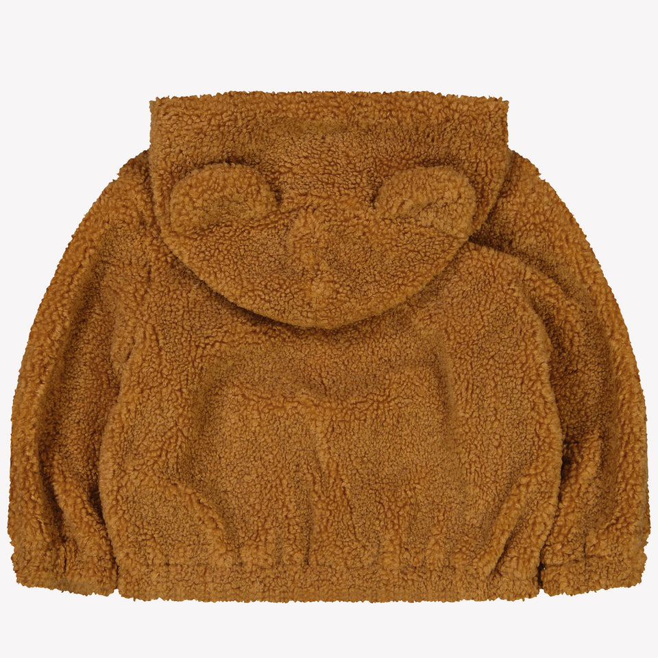 Moschino Baby unisex intermediate jacket Camel