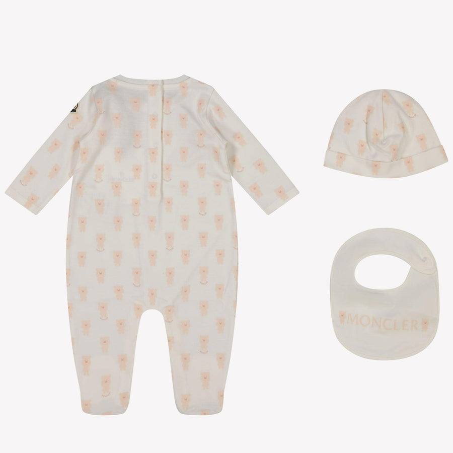 Moncler Baby Girls Playsuit  Light Pink