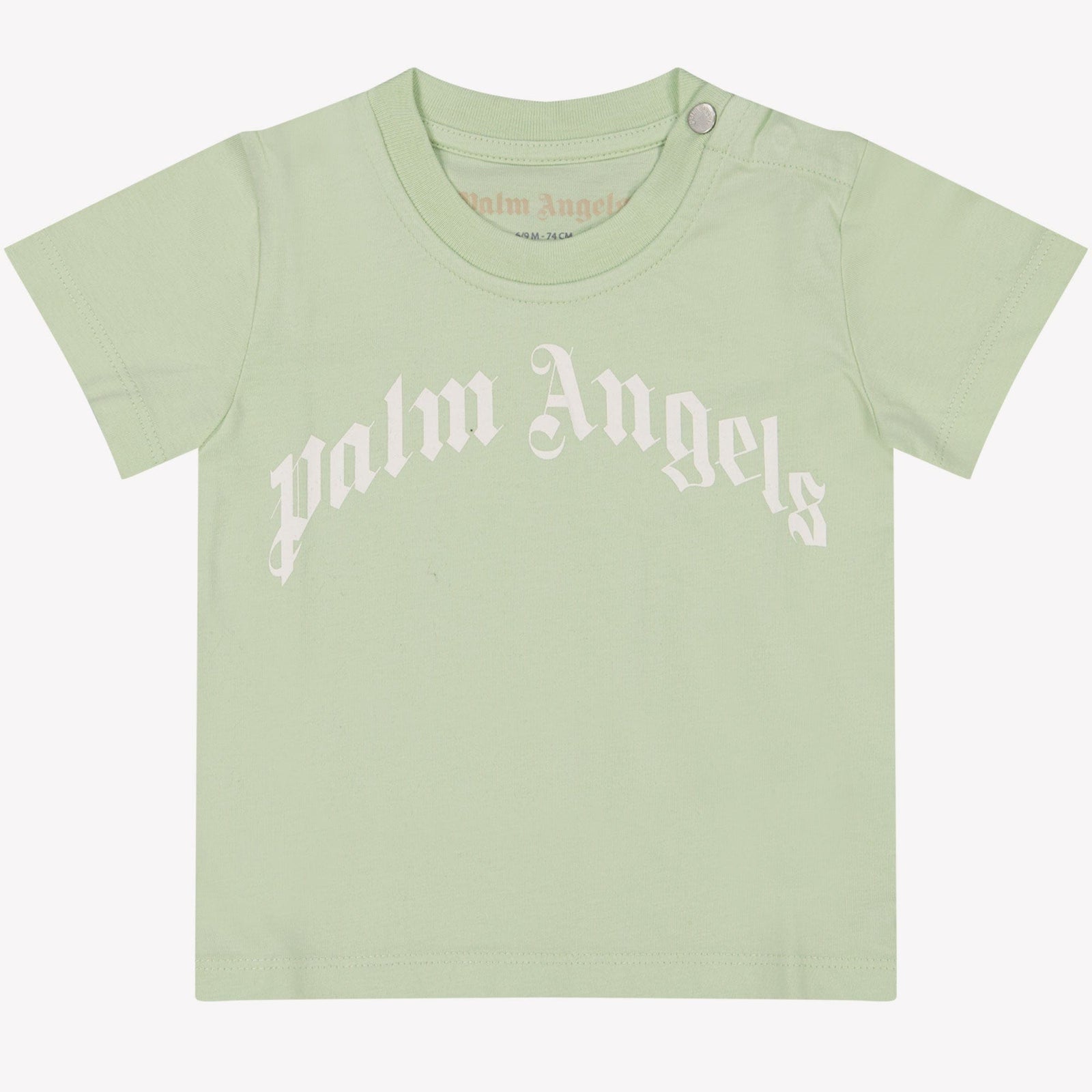 Palm Angels Baby Jongens T-shirt Mint 3/6