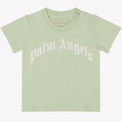 Palm Angels Baby Boys T-shirt Mint