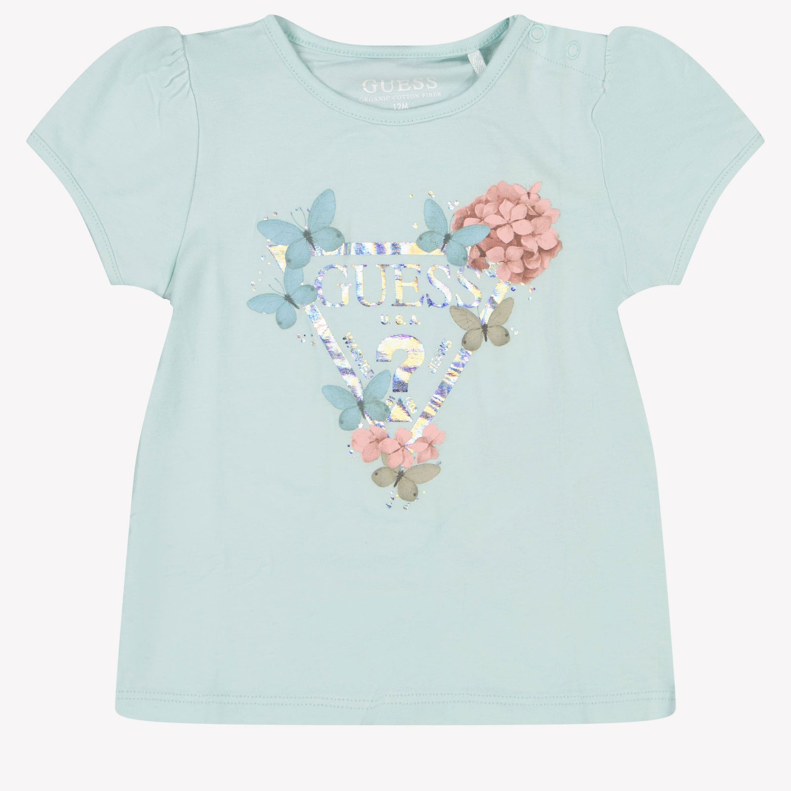 Guess Baby Girls T-Shirt in Mint