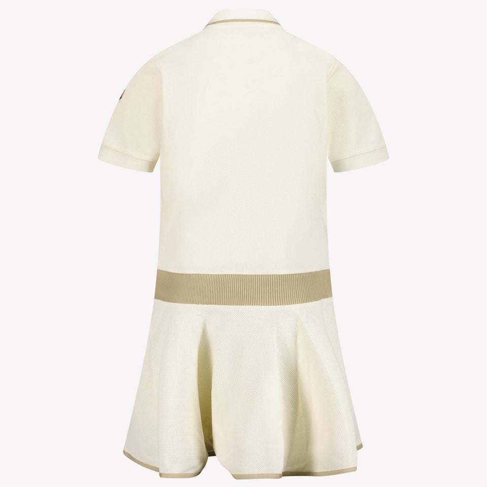 Moncler Kids Girls Dress OffWhite