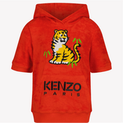 Kenzo Kids Kinler Unisex T-Shirt Kırmızı