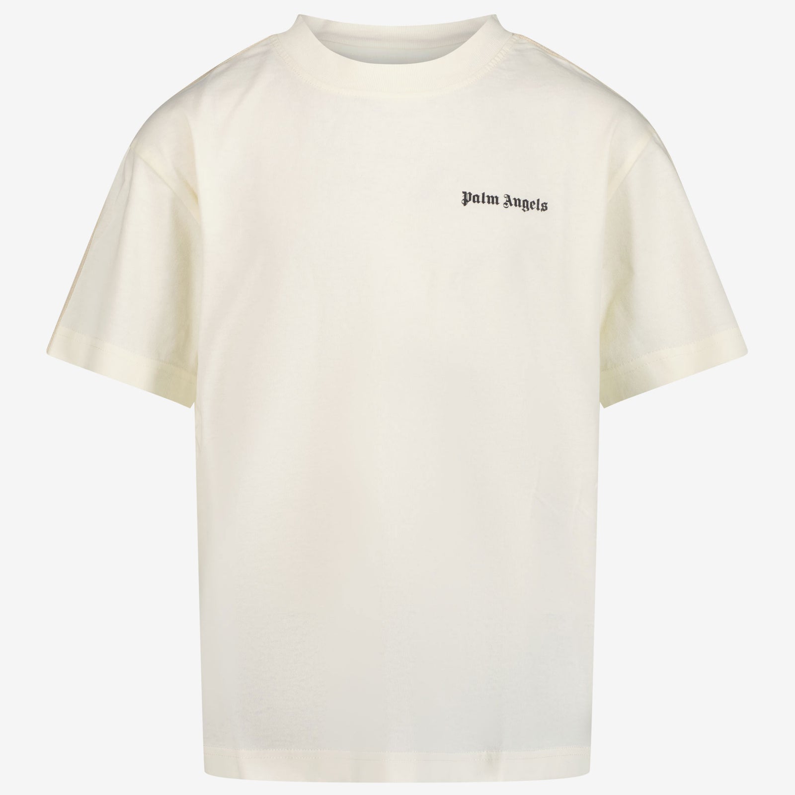 Palm Angels Kinder Jongens T-Shirt In Ecru