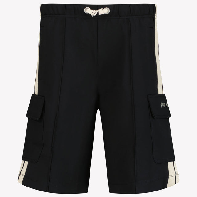 Palm Angels Kids guys Shorts In Black