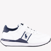 Ralph Lauren unisex spor ayakkabıları beyaz kapalı