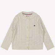 Tommy Hilfiger Baby Girls Cardigan OffWhite