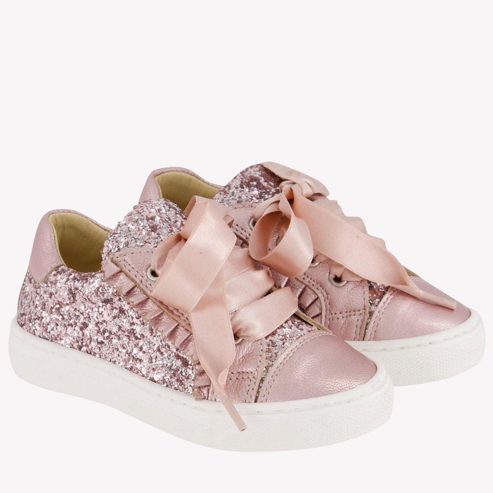 Andanines Girls Sneakers in Light Pink