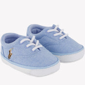 Ralph Lauren Bebek Erkek Spor ayakkabıları açık mavi
