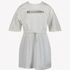Missoni Kinder Meisjes Jurk Wit