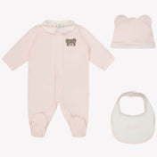 Fendi Baby girls box suit Light Pink