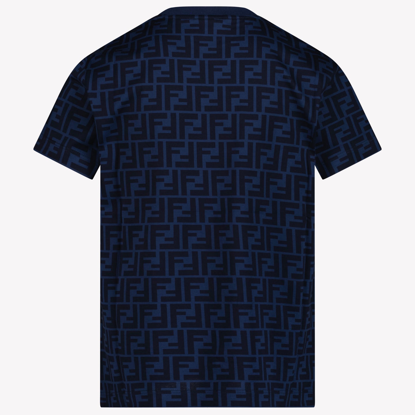 Fendi Kids Unisex T-Shirt in Navy