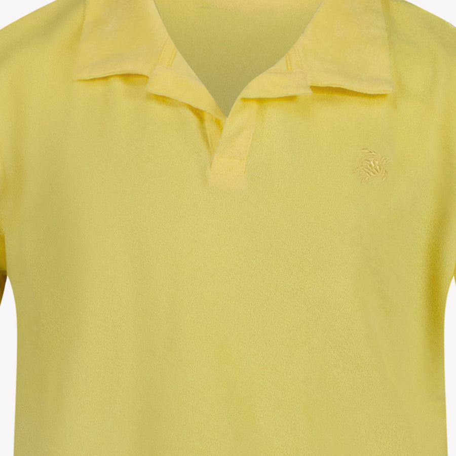 Vilebrequin Kinder Jongens Polo Geel