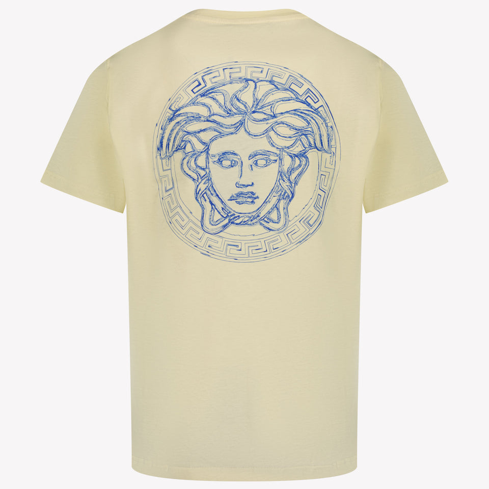 Versace Kinder Jongens T-Shirt In Geel