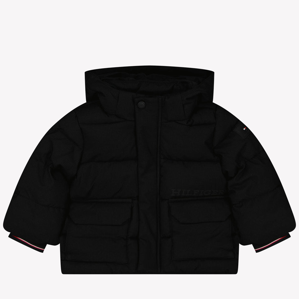 Tommy Hilfiger Baby Jongens Winterjas Zwart