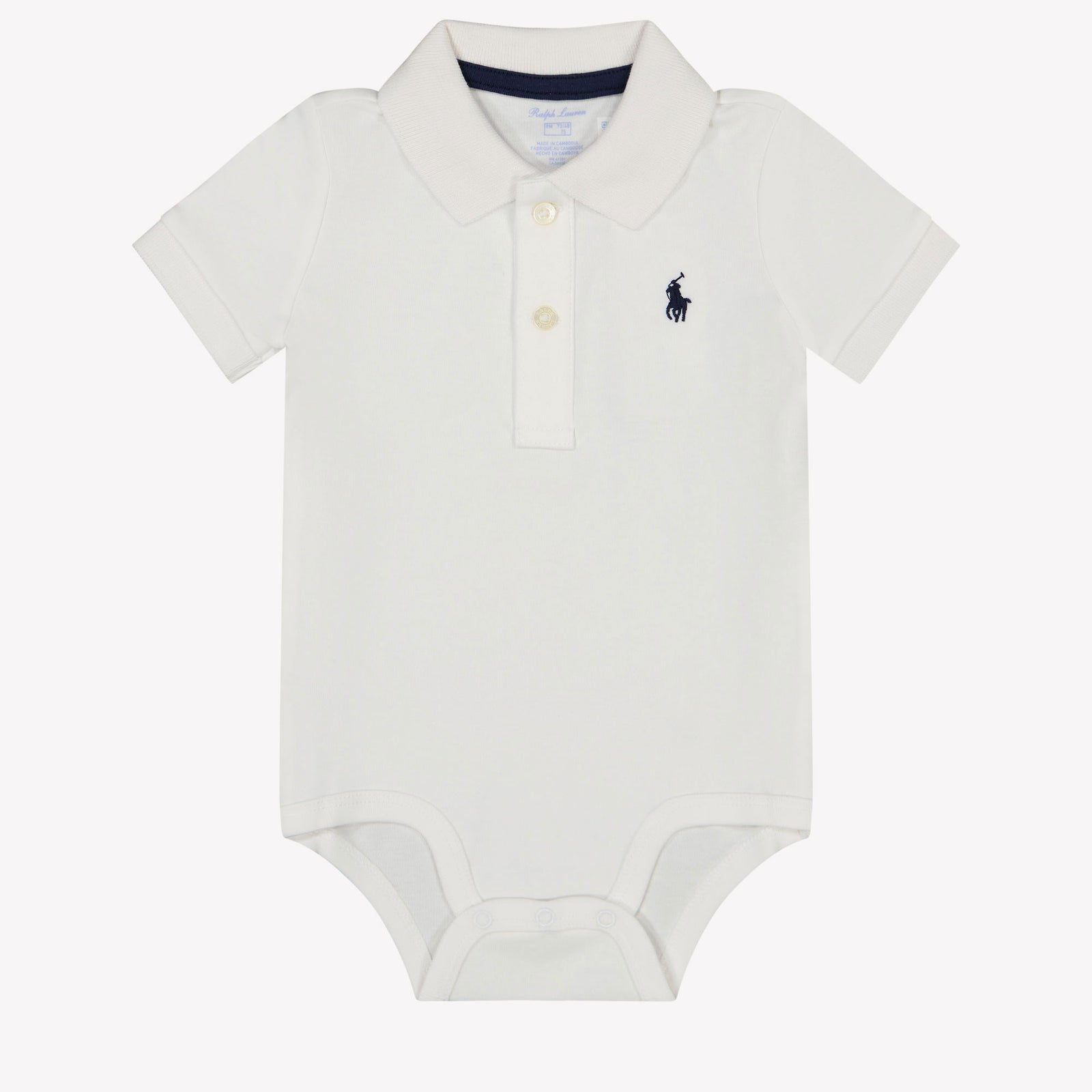 Ralph Lauren Baby Boys bodwell in White