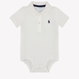 Ralph Lauren Baby boys bodwell in White