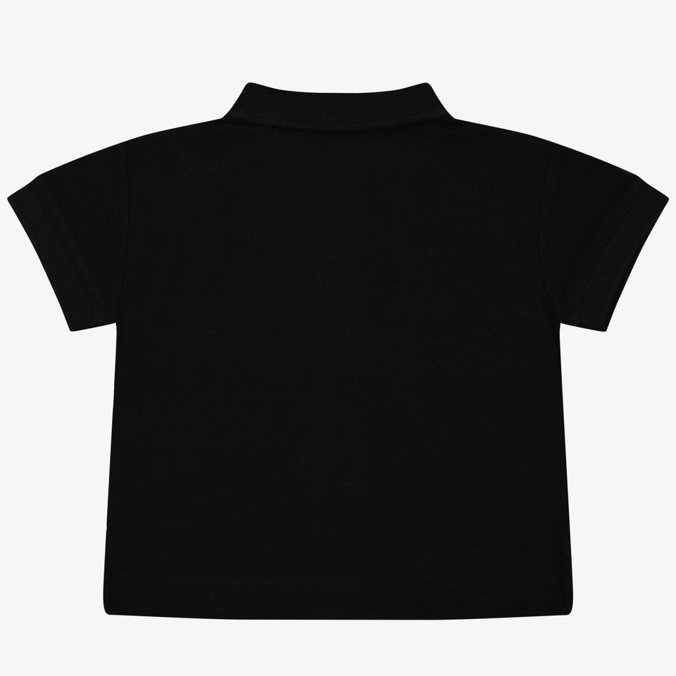 Burberry Johane baby boys polo in Black