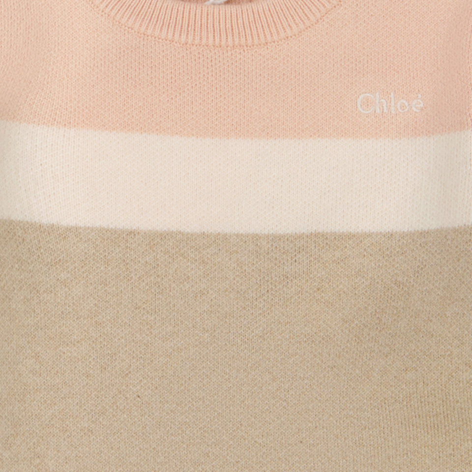 Chloé Baby Girls Dress Beige