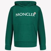 Moncler Kids Unisex Sweater in Green