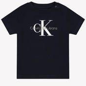 Calvin Klein Baby Unisex T-shirt Navy