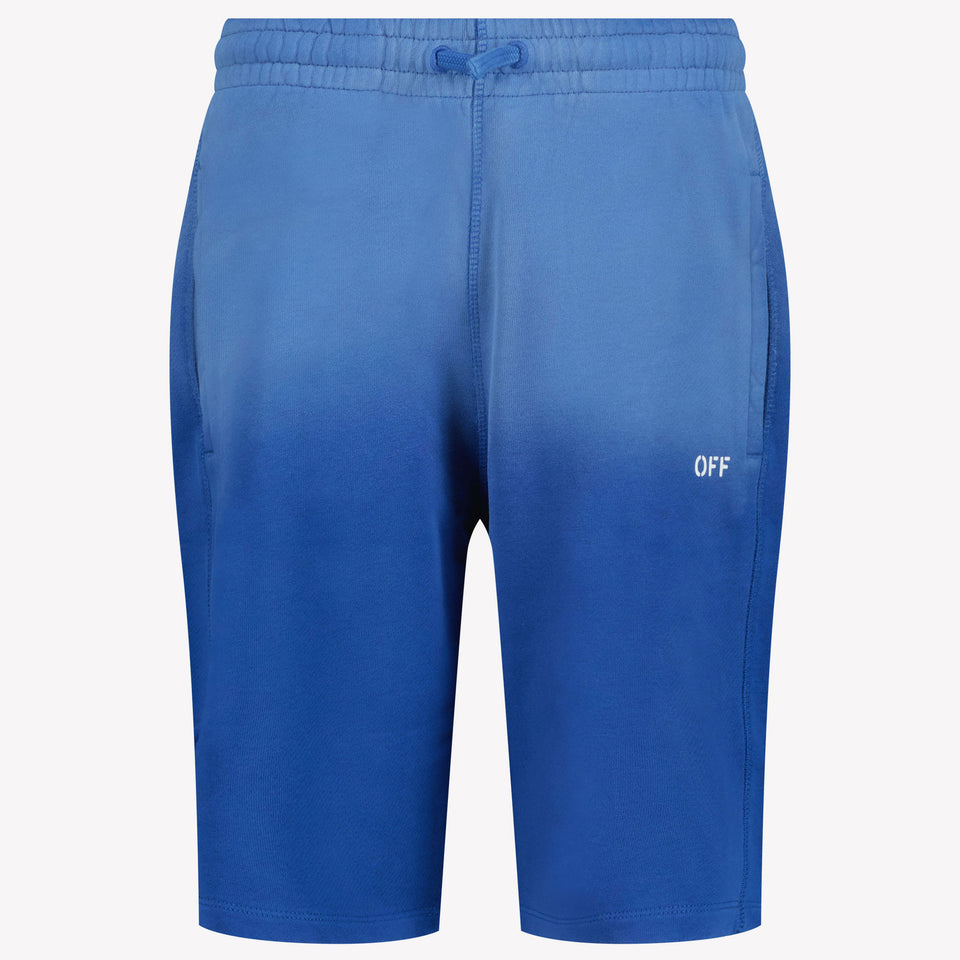 Off-White Kids guys Shorts In Cobalt Blue