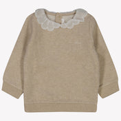 Chloé Baby Meisjes Trui Beige