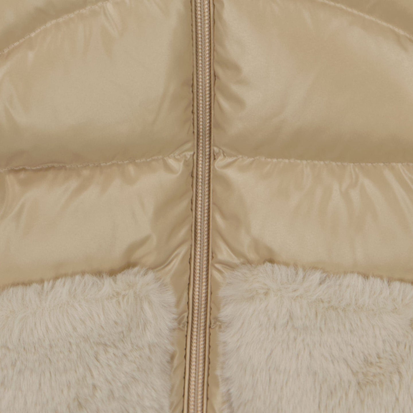 Moncler Bluma Baby Meisjes Jas Beige 3/6