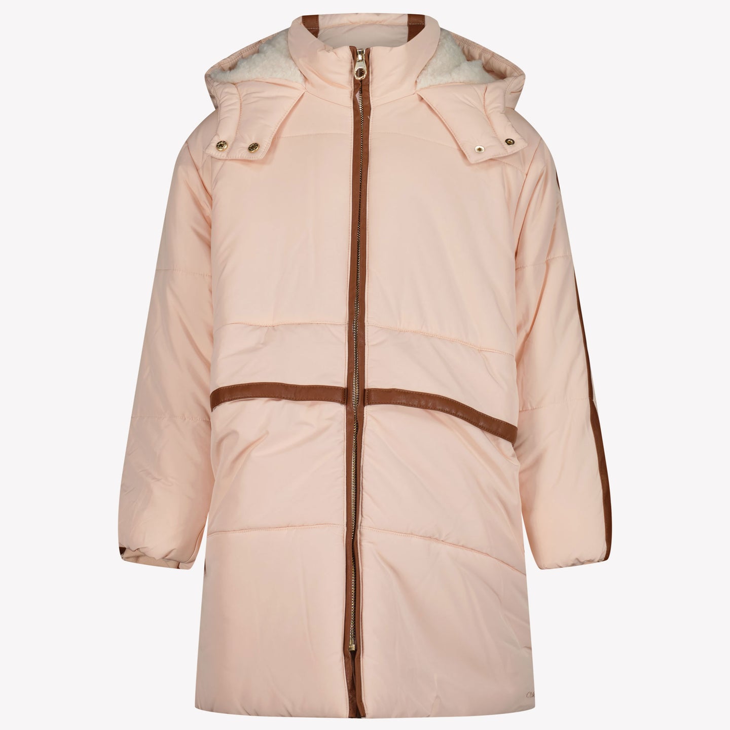 Chloé Girls Winter Jacket Light Pink