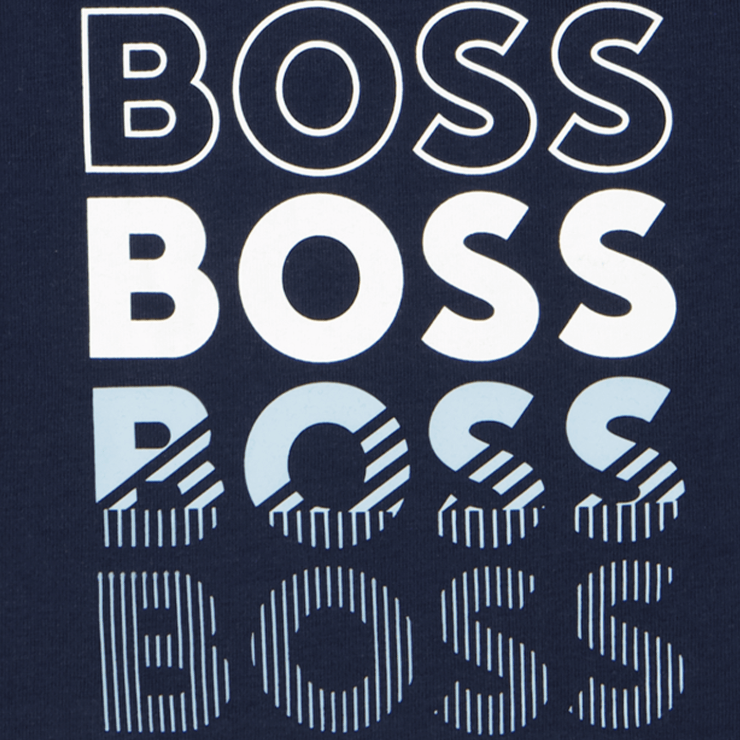 Boss Baby Jongens T-Shirt Navy 6 mnd