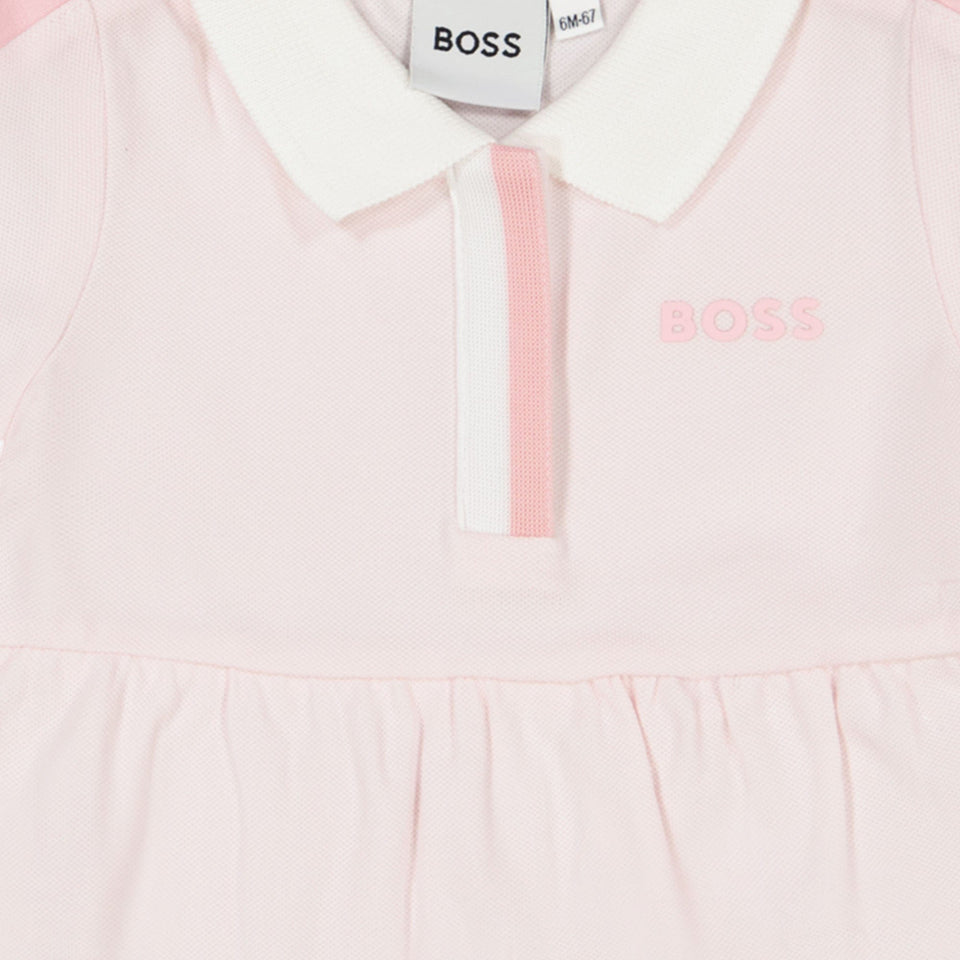 Boss Baby Meisjes Jurkje Licht Roze