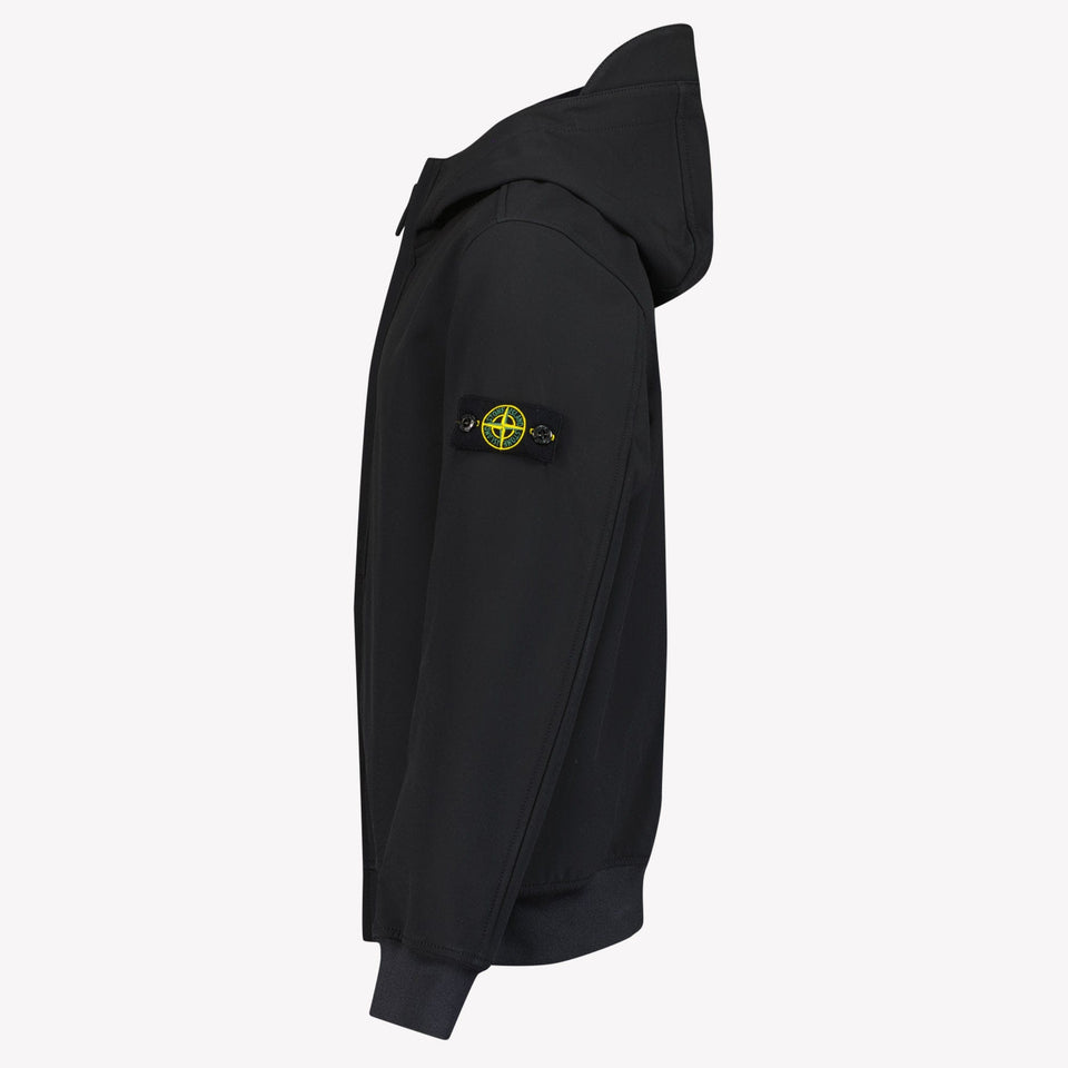 Stone Island Jongens Jas Zwart