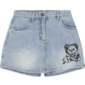 Moschino Kids Girls Skirt Jeans