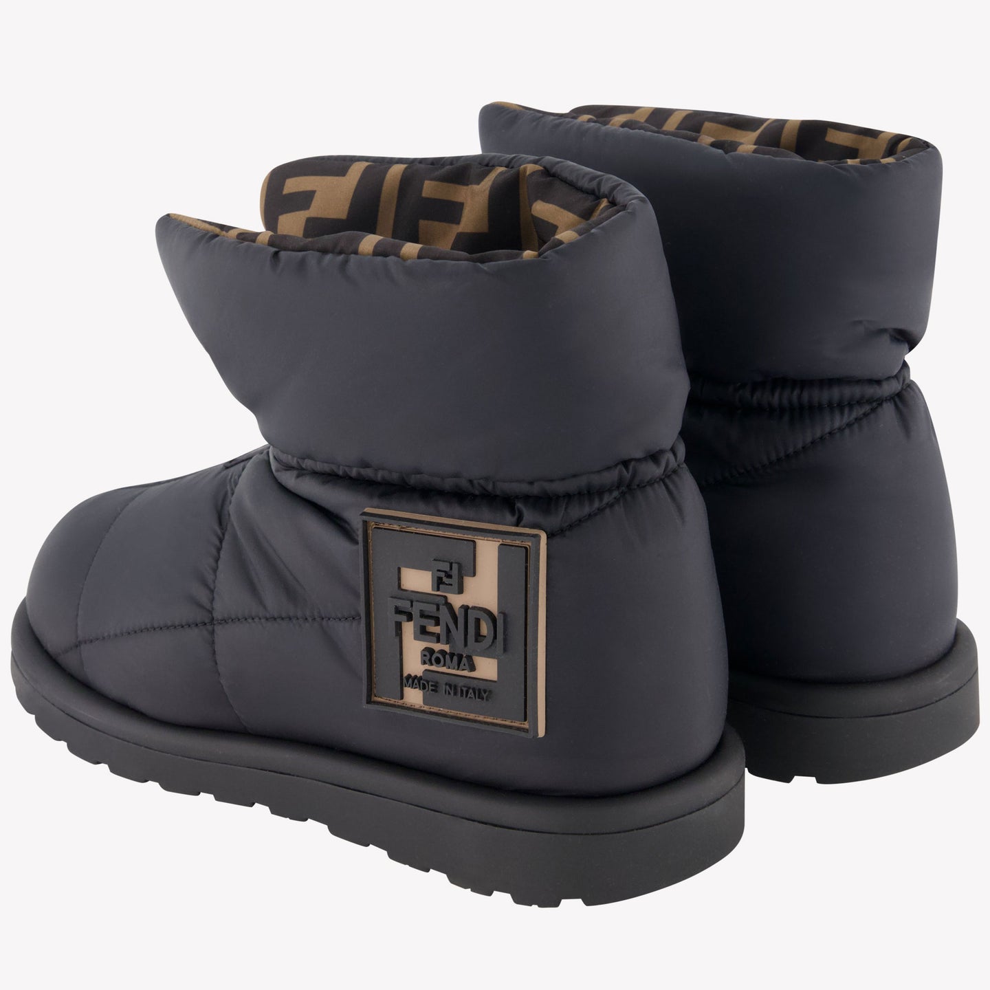 Fendi Unisex snow boots Black