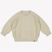 Calvin Klein Baby Unisex sweater in OffWhite