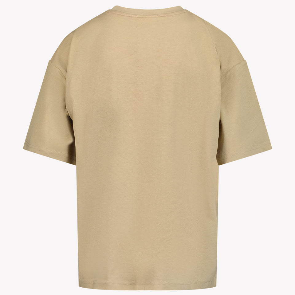 HUGO Kinder Jongens T-shirt Beige