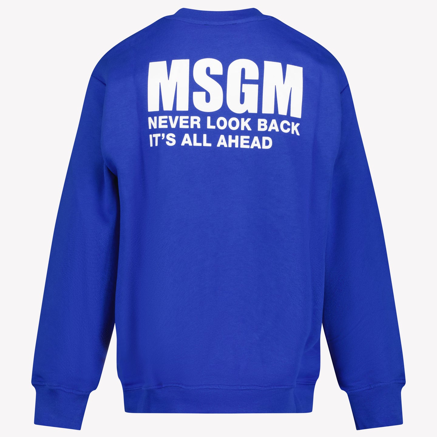 MSGM Unisex sweater Cobalt Blue