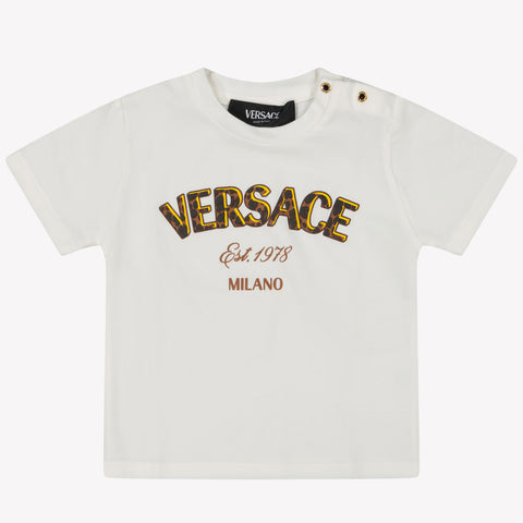 Versace Baby Unisex T-shirt White