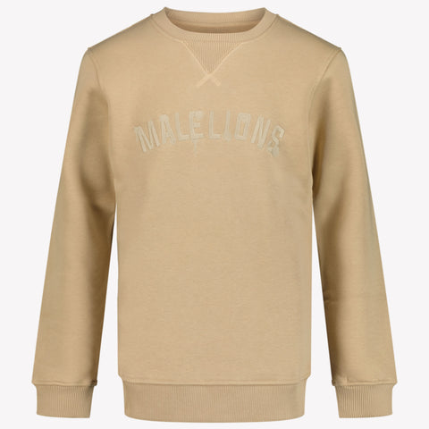 Malelions unisex sweater Beige