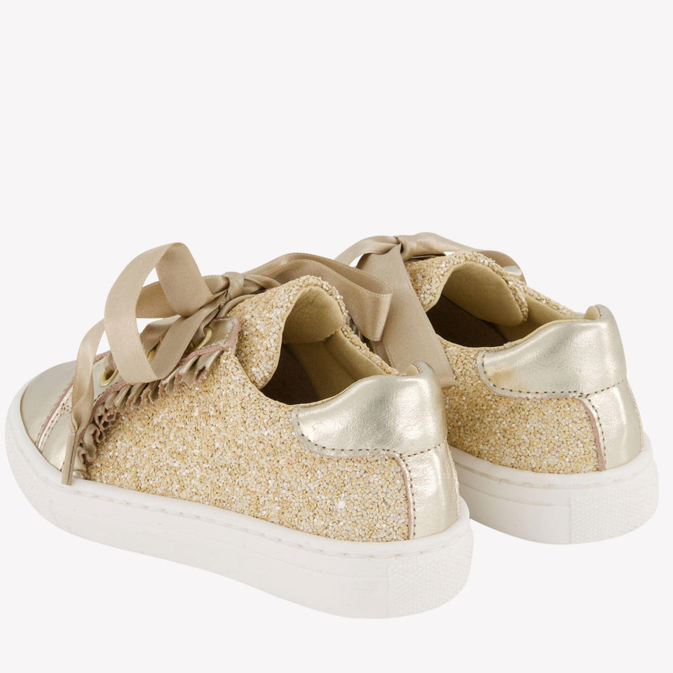 Andanines Girls Sneakers in Beige